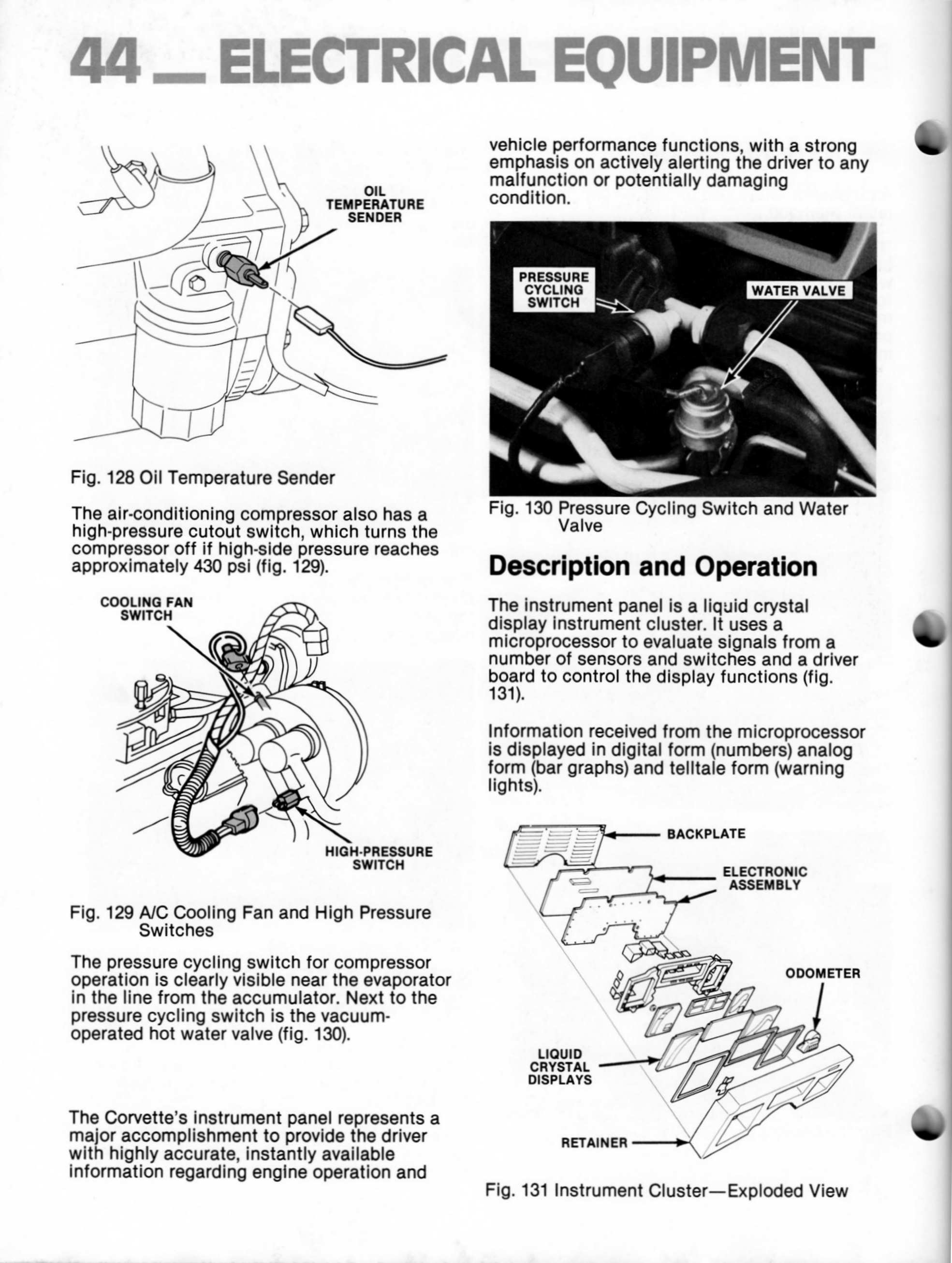 1984 CORVETTE SERVICE MANUAL PDF visual data 2